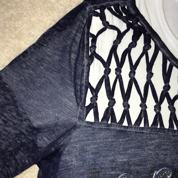5/$25❗️Maurices embellished long sleeve. M - Picture 8 of 8